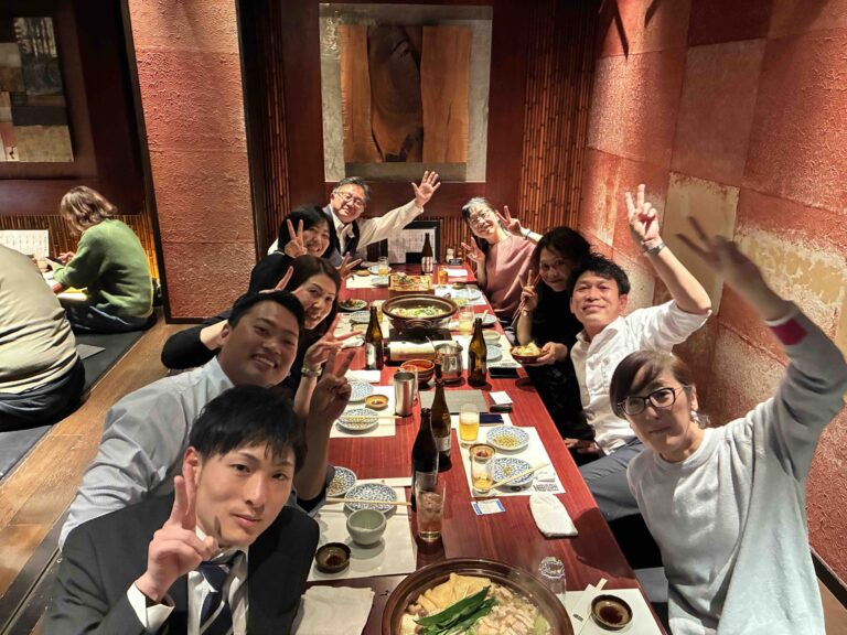 全国老施協のデイサービス研修の懇親会も、ちゃんと開催しています。